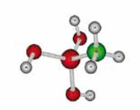 représentation chimique schématique de la molécule G5 