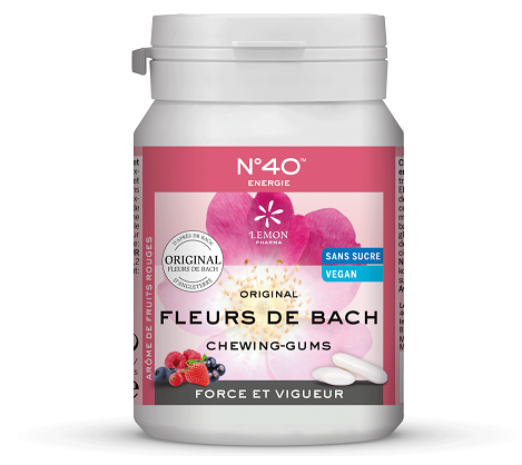 Chewing Gum au Xylitol et aux fleurs de Bach - Énergie