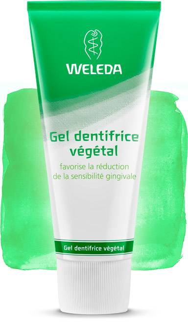 Gel dentifrice Weleda végétal (Made in Germany)