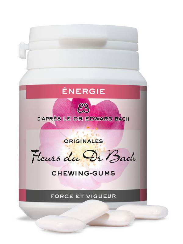 Chewing Gum au Xylitol du Dr Bach - Énergie