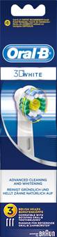 3 brossettes de rechange Oral-B Pro Bright EB18 Pro White 3D