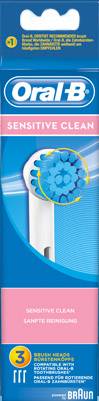 3 brossettes de rechange Oral-B Sensitive EB17