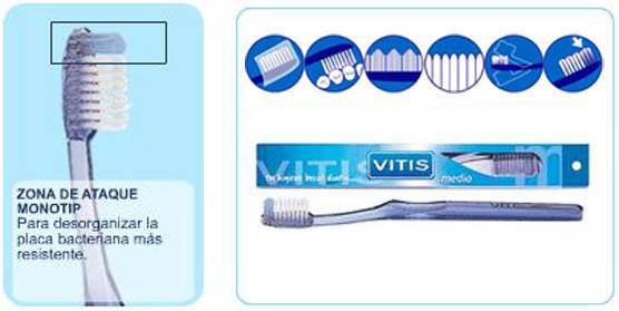 Vitis brosse à dents medium 20/100 (Dentaid)