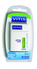 Vitis ruban dentaire ciré fluoré menthol (Dentaid)
