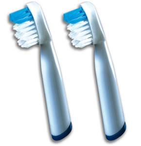 2 brossettes Waterpik Sensonic SRBL-2I pour SR100 Ã SR800