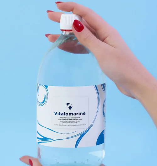 Eau de mer hypertonique