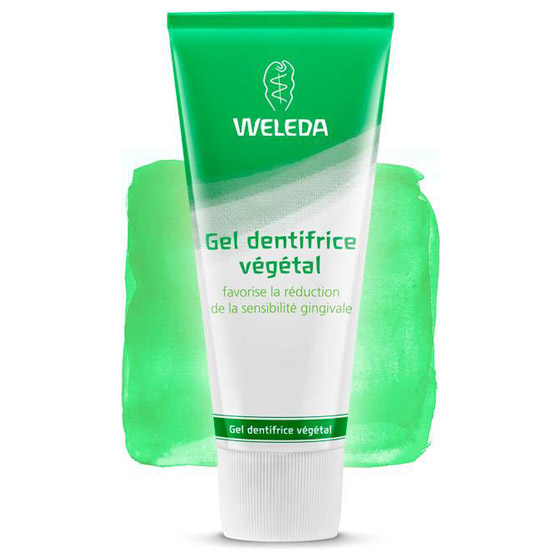 Gel dentifrice naturel Weleda végétal