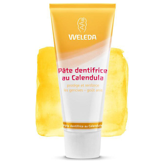 Dentifrice naturel Weleda au Calendula