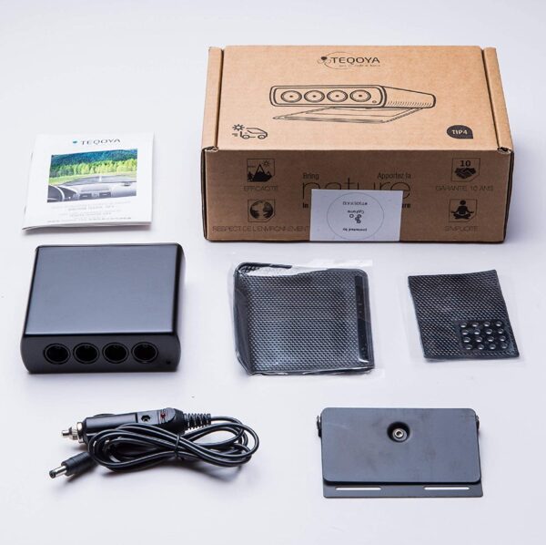 Purificateur d'air ioniseur sans ozone TEQOYA voiture Tip4 - Remplacé par le TEQOYA NOMAD – Image 2