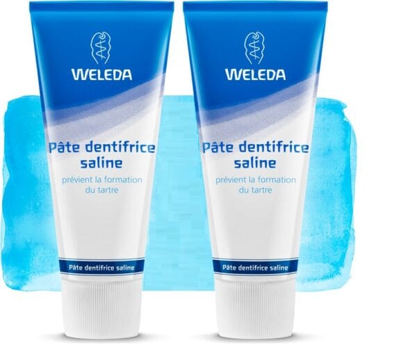 2 Dentifrices Naturel Weleda Saline (Made in Germany) – Image 2
