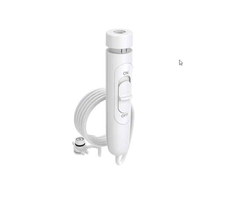 Tuyau manche / Poignée pour Waterpik CC-01 Soin Complet 9.0 et CC-02 Soin complet 9.5