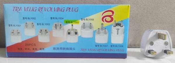 Adaptateur Uk mâle Universel Femelle – Image 2