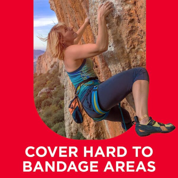 BRAND-AID 100 x pansements en tissu flexible stérile (carton abimé) – Image 2