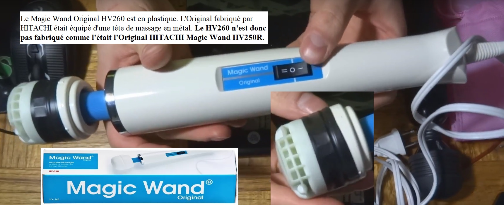 copie americaine non fidele de l hitachi magic wand hv250r