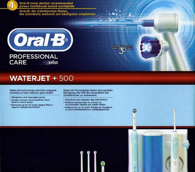 Oral-B WATERJET + OC16 Professional Care 500