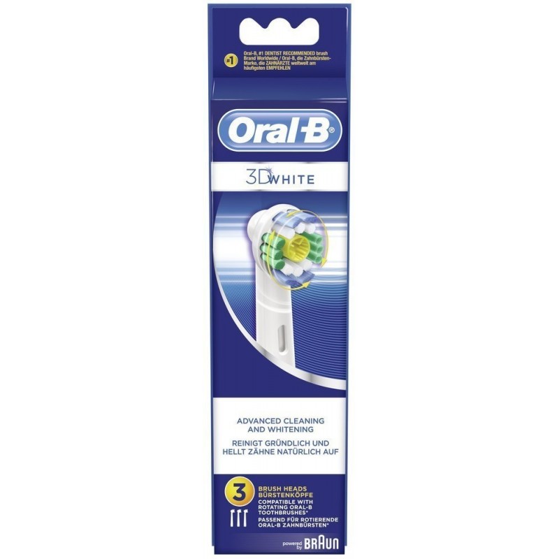 brossettes de rechange Oral-B Pro Bright EB18 Pro White 3D