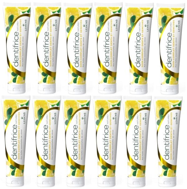 12 dentifrices naturel lehning