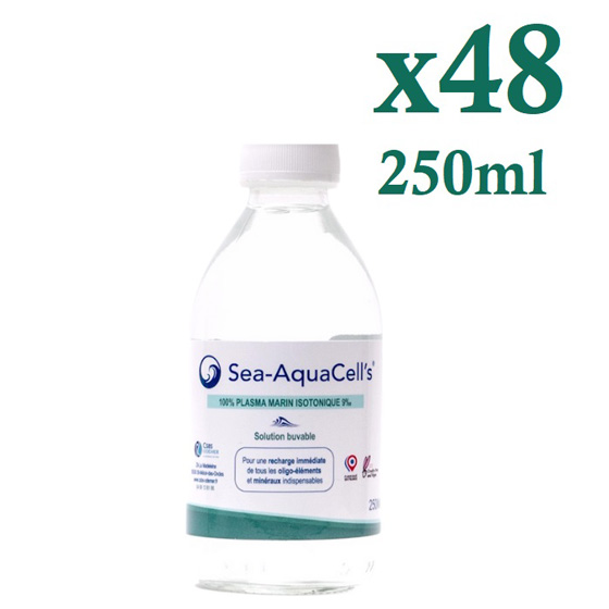 Eau de mer isotonique Sea-AquaCell's. Plasma marin ODEMER-CSBS 250ML X48