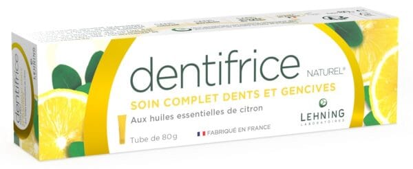 12 Dentifrices Naturel LEHNING - Aux sels minéraux de Schüssler. Nota: Nous l'avons remplacé par le dentifrice TREW, lien dans la description – Image 4