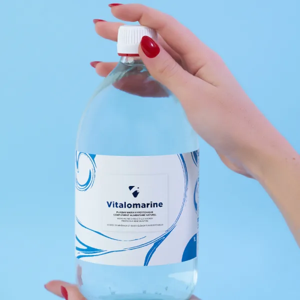 Eau de mer hypertonique VITALOMARINE 1000ml – Image 2